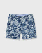 Load image into Gallery viewer, Sport Short in Pacific/Sky Block Print