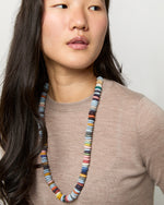 Load image into Gallery viewer, Flat Disk Cowbone Beads in Multi