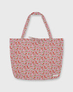 Load image into Gallery viewer, Reusable Tote Bag in Pink/Multi Freya Daisy Liberty Fabric