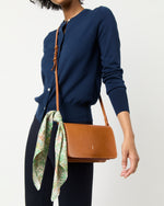 Load image into Gallery viewer, Anyway Scarf in Green Fields Of Eden Liberty Fabric