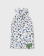 Load image into Gallery viewer, Button-Front Boxer Short in Blue Multi Ocean Isle Liberty Fabric