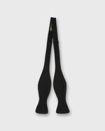 Load image into Gallery viewer, Formal Bow Tie in Black Silk Grosso Grenadine