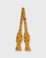 Load image into Gallery viewer, Silk Bow Tie in Golden Duck