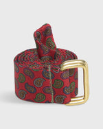 Load image into Gallery viewer, D-Ring Belt in Brick Alexander Pine