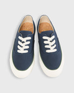 Load image into Gallery viewer, Quint Sneaker in Navy Canvas