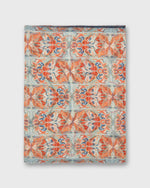 Load image into Gallery viewer, Reversible Rectangle Scarf in Red Multi Indies
