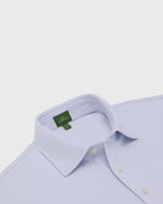 Load image into Gallery viewer, Short-Sleeved Polo in Pale Blue Pima Pique