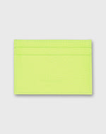 Load image into Gallery viewer, Card Holder in Fluo Yellow Leather