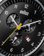 Load image into Gallery viewer, Chronograph Analog Watch in Black/Brown