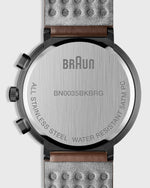 Load image into Gallery viewer, Chronograph Analog Watch in Black/Brown