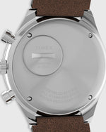 Load image into Gallery viewer, Q Timex Chronograph Watch in Cream/Brown