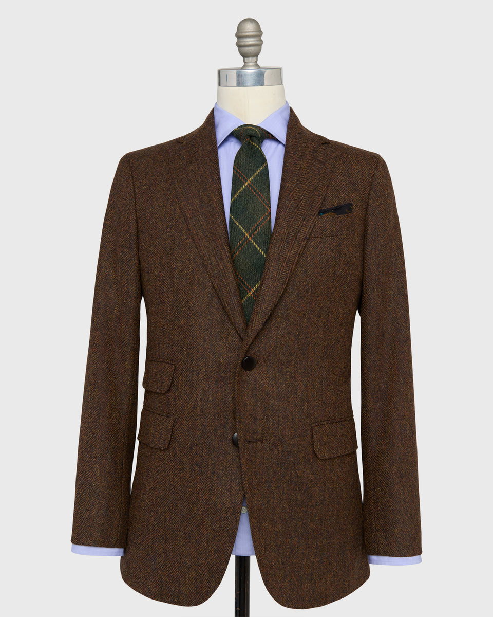 Kincaid No. 2 Jacket in Autumn Herringbone Tweed | Shop Sid Mashburn