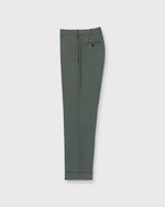 Load image into Gallery viewer, Dress Trouser in Olive Mid-Weight Twill