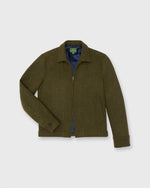 Load image into Gallery viewer, Scrambler Jacket in Olive Harris Tweed