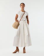 Load image into Gallery viewer, Small Majani Shopper Basket in Natural Brown