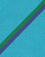 Load image into Gallery viewer, Silk Woven Tie in Ocean/Green/Blue Stripe