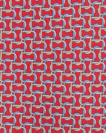 Load image into Gallery viewer, Silk Print Tie in Salmon/Sky/Lilac Links