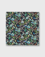 Load image into Gallery viewer, Anyway Scarf in Navy/Multi Fairytale Forest Liberty Fabric