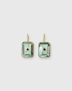 Load image into Gallery viewer, Tile Earrings in Aqua
