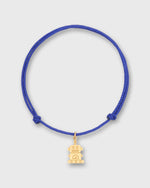 Load image into Gallery viewer, Robot Charm Bracelet in Gold/Assorted Color Cord