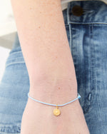 Load image into Gallery viewer, Big Bang Charm Bracelet in Gold/Assorted Color Cord