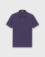 Load image into Gallery viewer, Court Polo in Heather Nightshade Pima Pique
