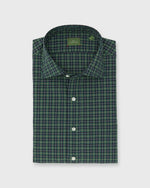 Load image into Gallery viewer, Otto Handmade Sport Shirt in Forest/Yellow/Sky Check Poplin