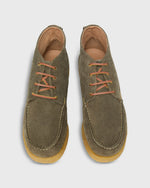 Load image into Gallery viewer, Chukka Crepe Moccasin in Olive Suede