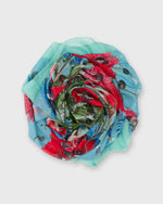 Load image into Gallery viewer, Cotton/Silk Scarf in Poppies