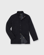 Load image into Gallery viewer, Cashpad Traveler's Estate Jacket in Navy Wool/Cashmere Flannel