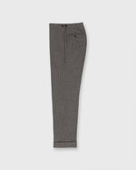 Load image into Gallery viewer, No. 4 Side-Tab Dress Trouser in Oat/Slate/Olive Check Flannel