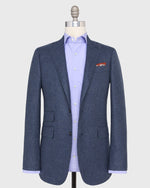 Load image into Gallery viewer, Kincaid No. 4 Jacket in Char Blue Cashmere Flannel