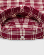 Load image into Gallery viewer, Button-Down Sport Shirt in Garnet/Bone Madras