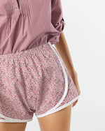 Load image into Gallery viewer, Track Short in Pink Katie & Millie Liberty Fabric