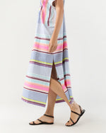 Load image into Gallery viewer, Gasira V-Neck Caftan in Cirq Citrus