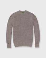Load image into Gallery viewer, Hand-Knit Luxe Crewneck Sweater in Mist Cashmere