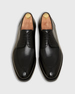 Load image into Gallery viewer, Apron Derby in Black Leather