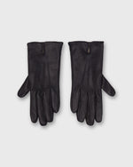 Load image into Gallery viewer, Cashmere-Lined Perforated Gloves in Navy Nappa Leather