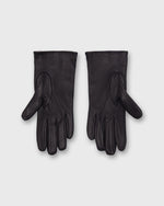 Load image into Gallery viewer, Cashmere-Lined Perforated Gloves in Navy Nappa Leather