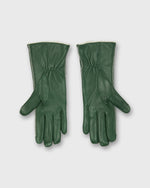 Load image into Gallery viewer, Hand-Stitched Cashmere-Lined Gloves in Green Nappa Leather