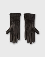 Load image into Gallery viewer, Cashmere-Lined Color Block Gloves in Black Nappa Leather/Suede