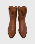 Load image into Gallery viewer, Marie Cowboy Boot in Tobacco Leather