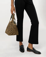 Load image into Gallery viewer, Paola Bucket Bag in Mini Leopard Calf Hair