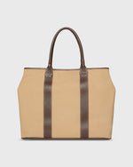 Load image into Gallery viewer, Weekend Tote in Sand Canvas