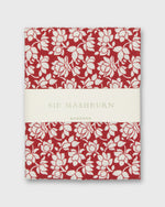 Load image into Gallery viewer, Bandana in Red Little Lotus Liberty Fabric