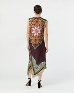 Load image into Gallery viewer, Valkyrie Dress in Burgundy Bounty Silk Voile