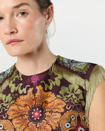 Load image into Gallery viewer, Valkyrie Dress in Burgundy Bounty Silk Voile