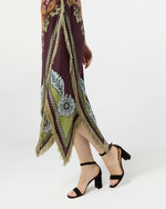 Load image into Gallery viewer, Valkyrie Dress in Burgundy Bounty Silk Voile
