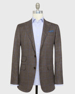 Load image into Gallery viewer, Virgil No. 2 Jacket in Mocha/Blue/Green Plaid Twill