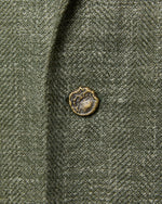 Load image into Gallery viewer, Ghost Blazer in Sage Rustic Hopsack
